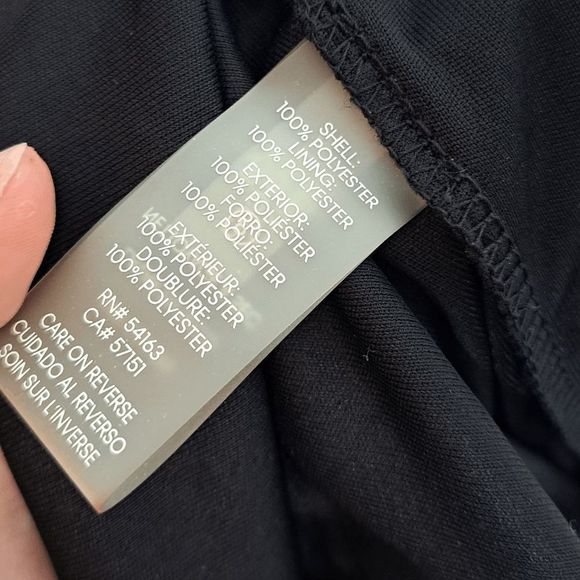 Calvin Klein Floral-Print Chiffon Handkerchief-Hem Midi Dress size 18W - Picture 11 of 12